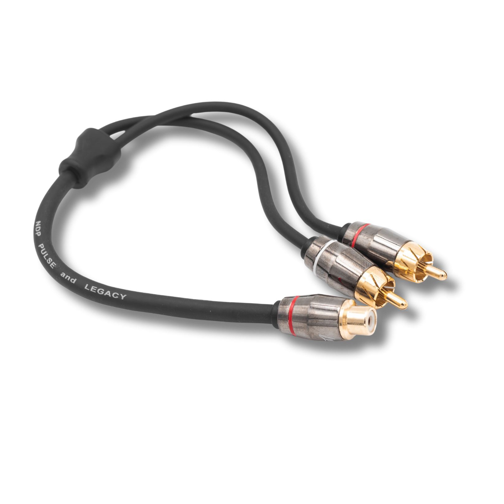 Cable Y RCA 100% Cobre (2 Hembras 1 Macho)