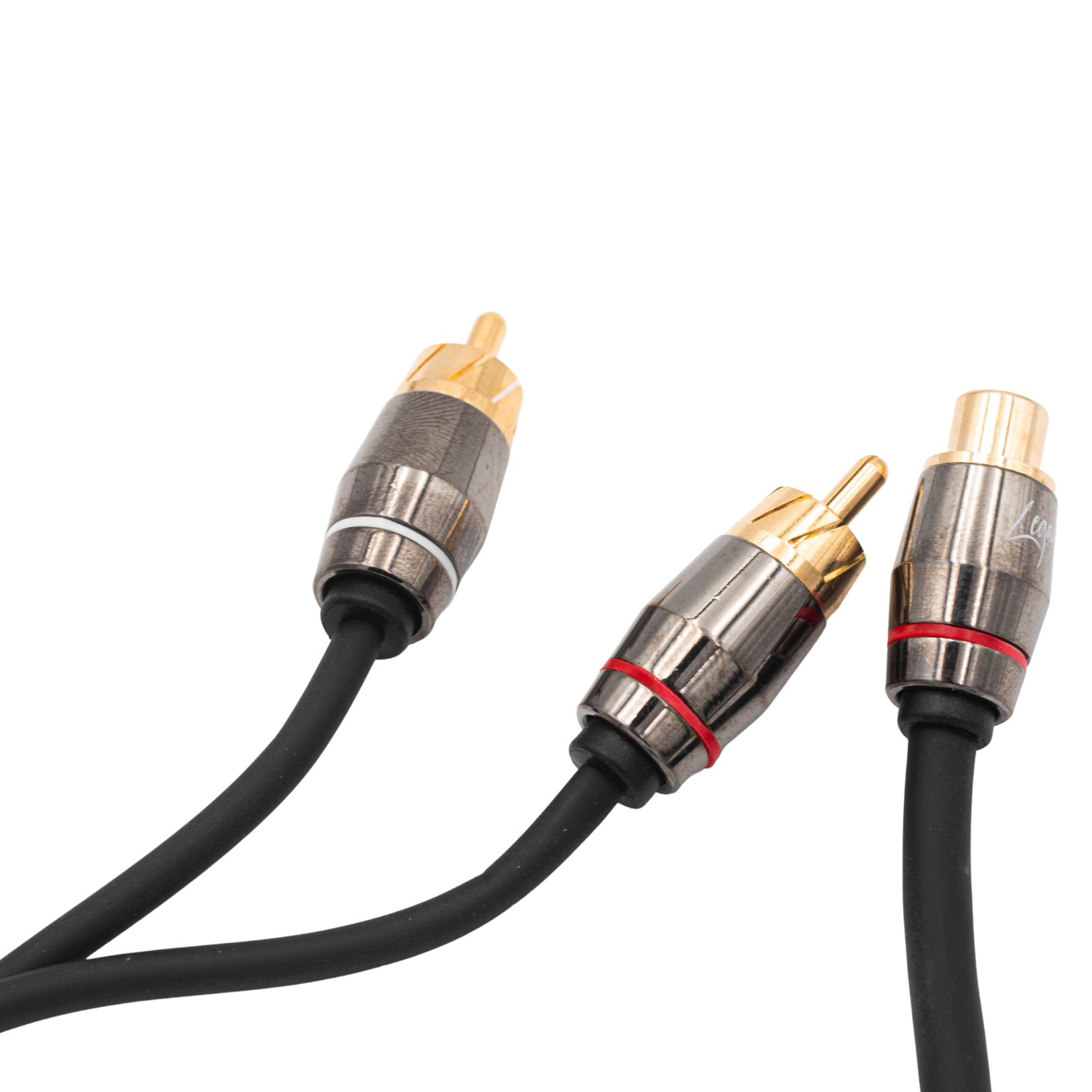 Cable Y RCA 100% Cobre (2 Machos 1 Hembra)