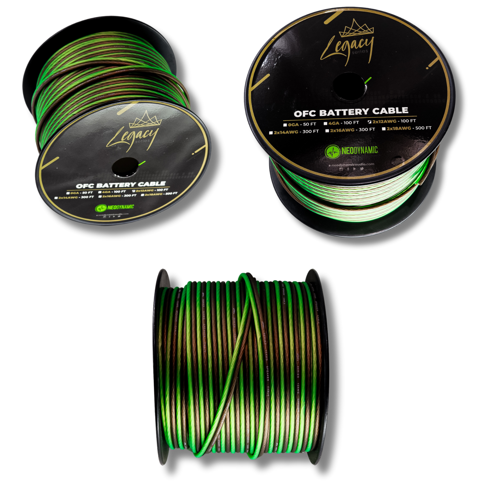 Cable de Bocina CCA Calibre 12 (Rollo)