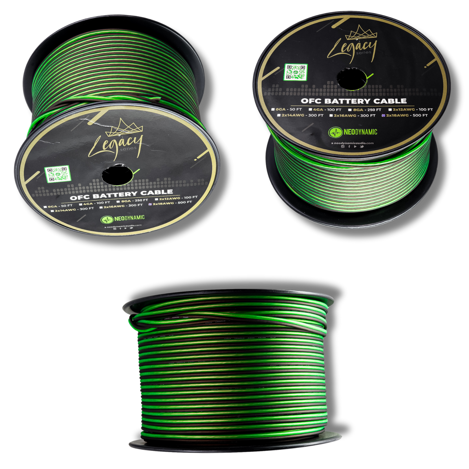 Cable de Bocina 100% Cobre Calibre 12 (Rollo)