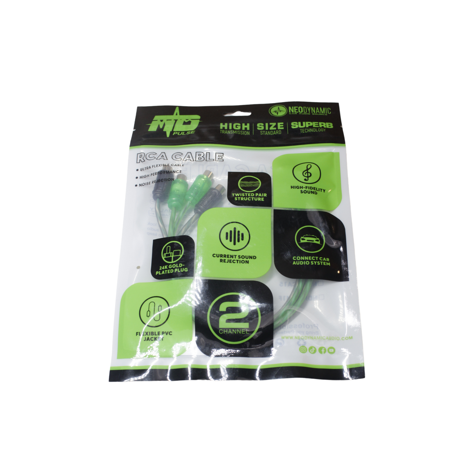 Cable Y RCA CCA (2 Machos 1 Hembra)