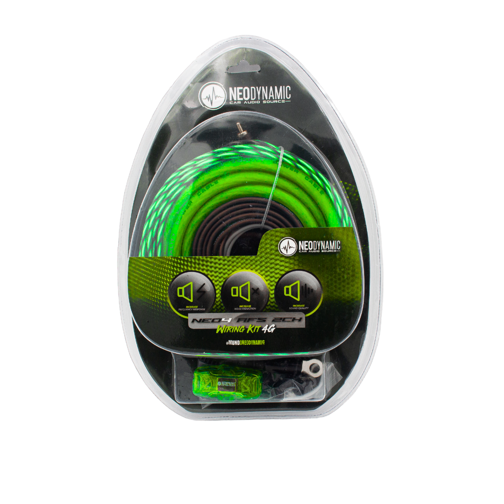 Kit de Cables 4GA Blister NEO4 BRK